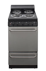20 in. Freestanding Electric Range in Stainless Steel