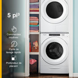 4.3 cu. ft. Closet-Depth Front Load Washer with Intuitive Controls