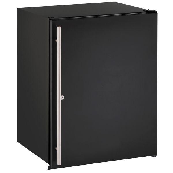 Ada24r 24" Refrigerator With Black Solid Finish and Lock (115 V/60 Hz)