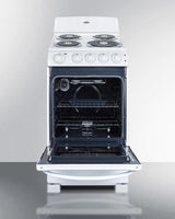 20" Wide Electric Coil Range