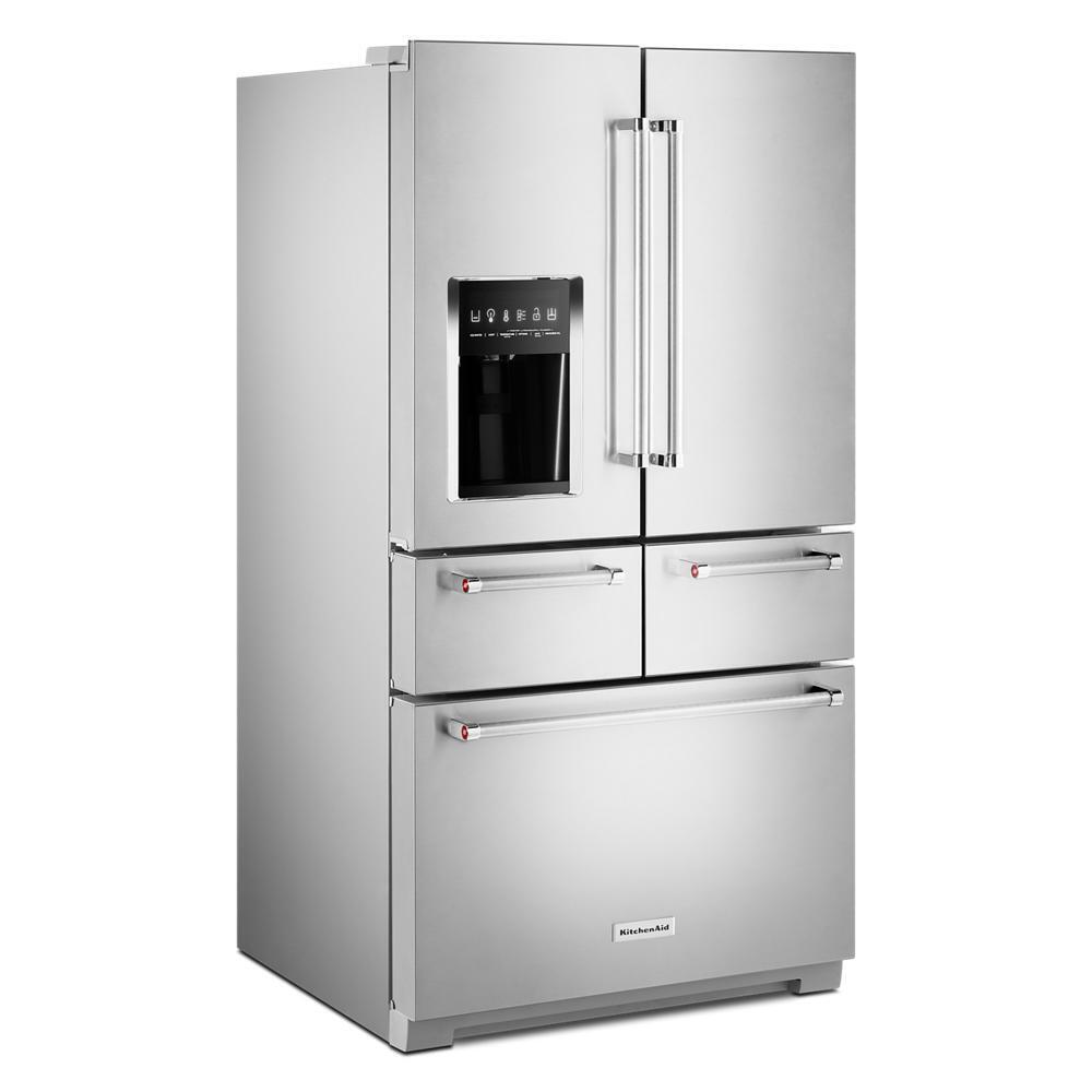 25.8 Cu. Ft. 36" Multi-Door Freestanding Refrigerator with Platinum Interior Design