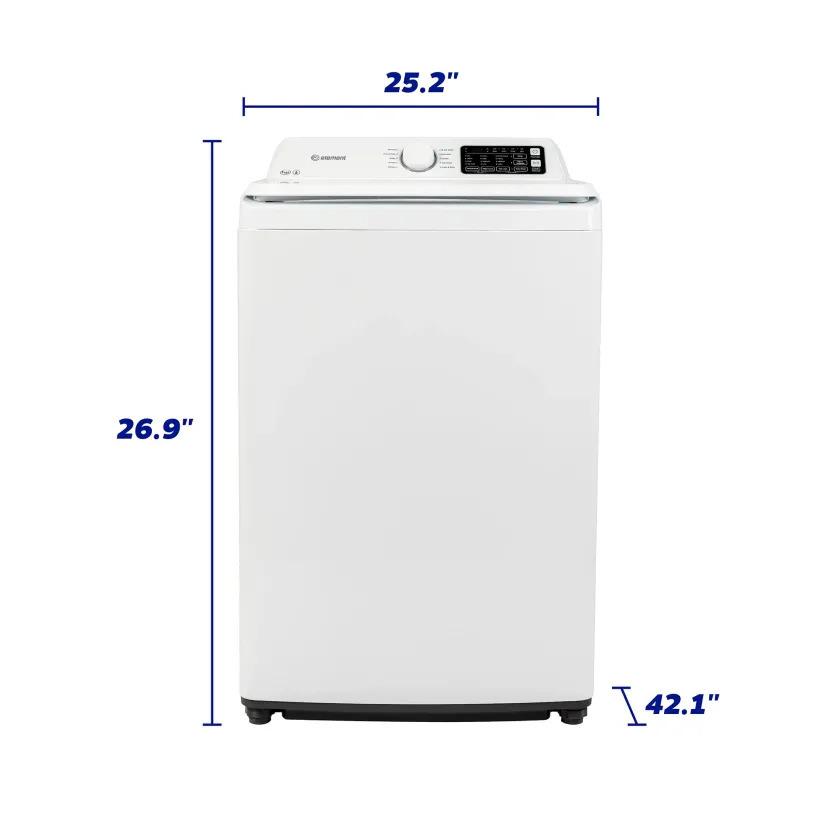 Element 3.7 cu. ft. Top Load Washer with Agitator - White (ETW3725BW)