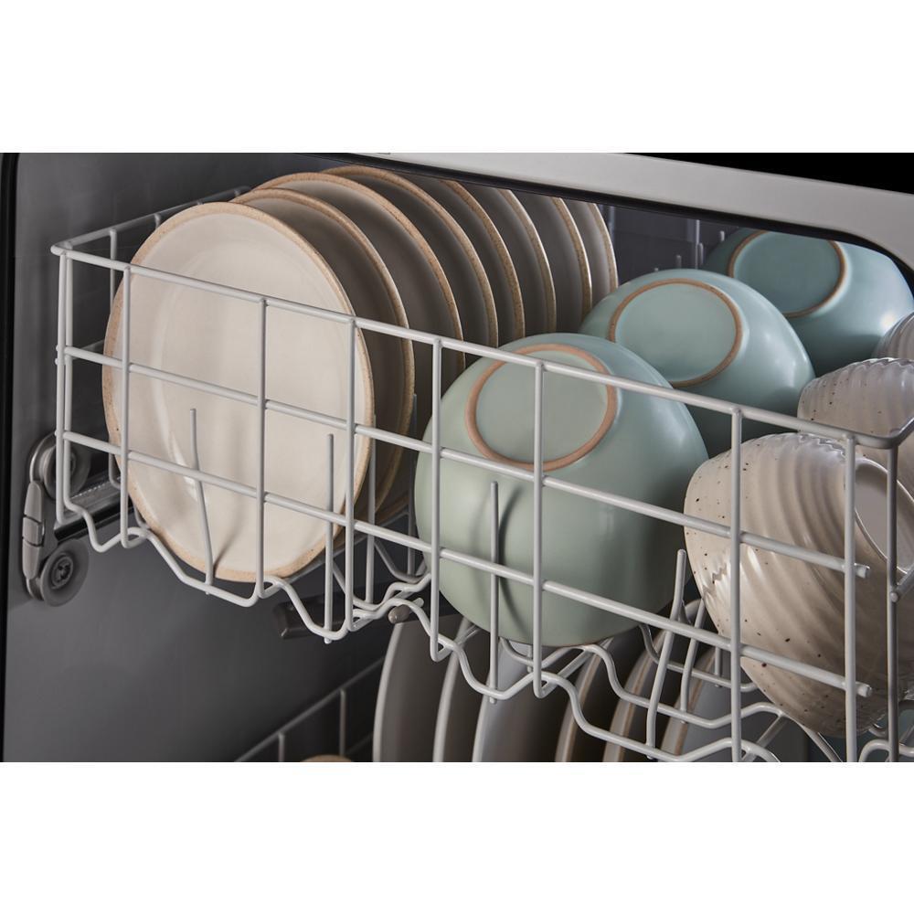 Quiet Dishwasher with Heated Dry and Factory-Installed Power Cord