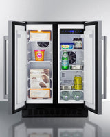 24" Wide Built-in Refrigerator-freezer