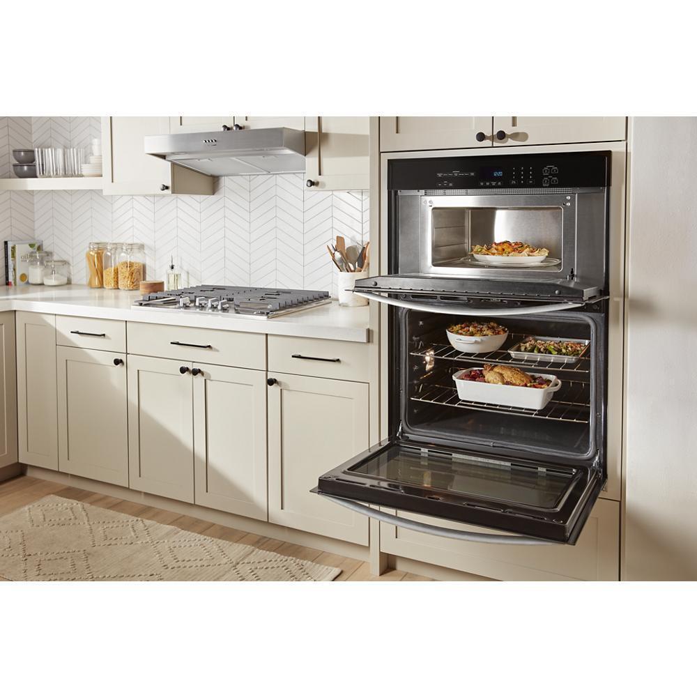 6.4 Total Cu. Ft. Combo Self-Cleaning Wall Oven