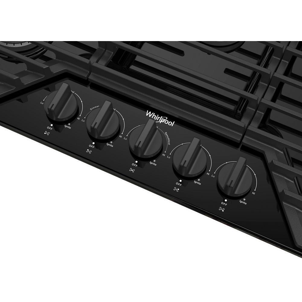 36-inch Gas Cooktop with EZ-2-Lift™ Hinged Cast-Iron Grates