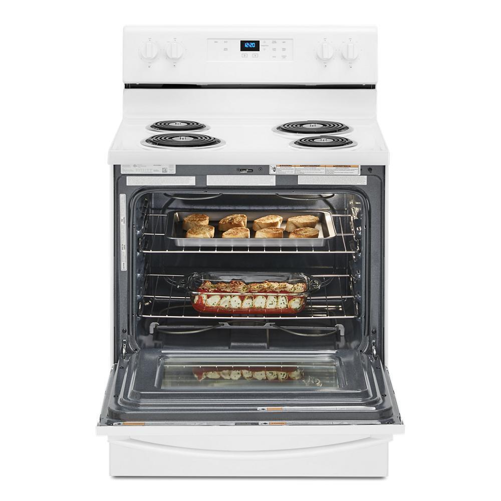 4.8 cu. ft. Electric Range with Keep Warm setting