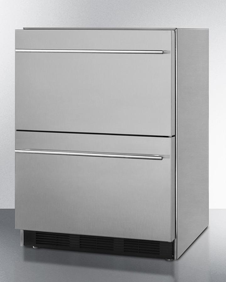 24" Wide 2-drawer All-refrigerator