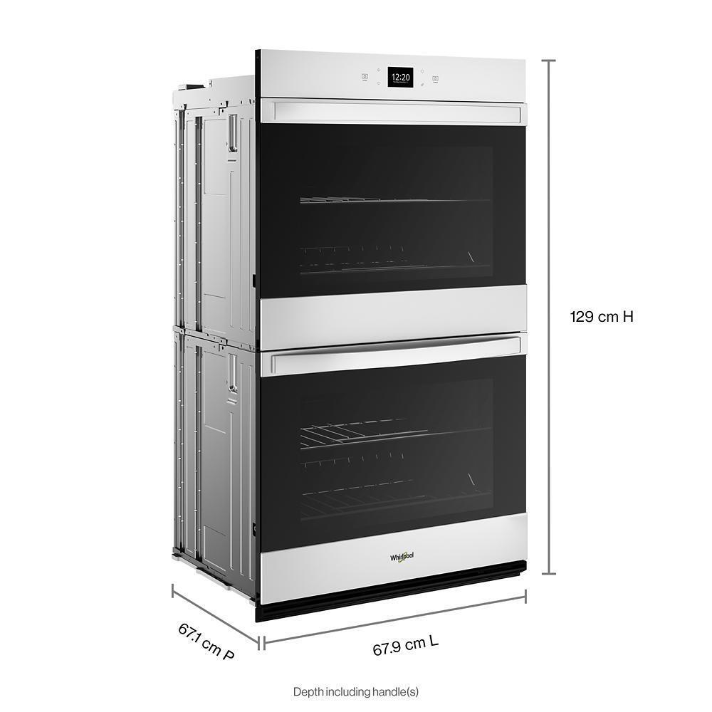 8.6 Total Cu. Ft. Double Wall Oven with Air Fry When Connected