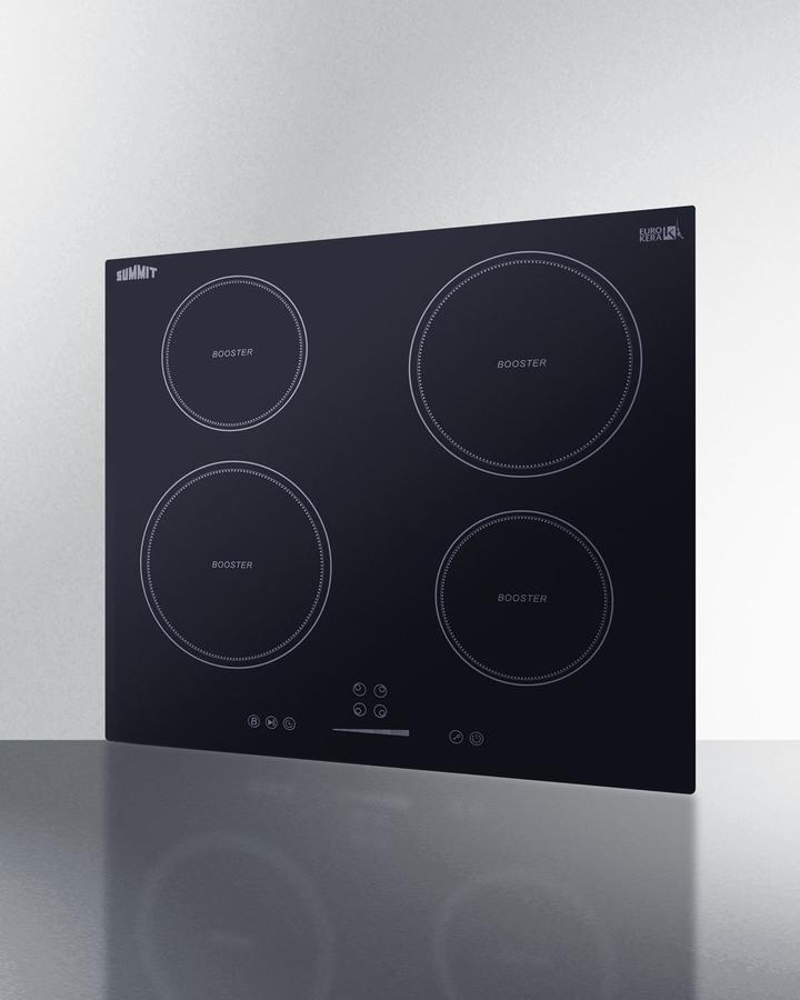 24" Wide 208-240v 4-zone Induction Cooktop