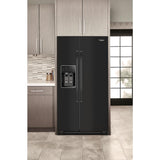 36-inch Wide Side-by-Side Refrigerator - 21 cu. ft.