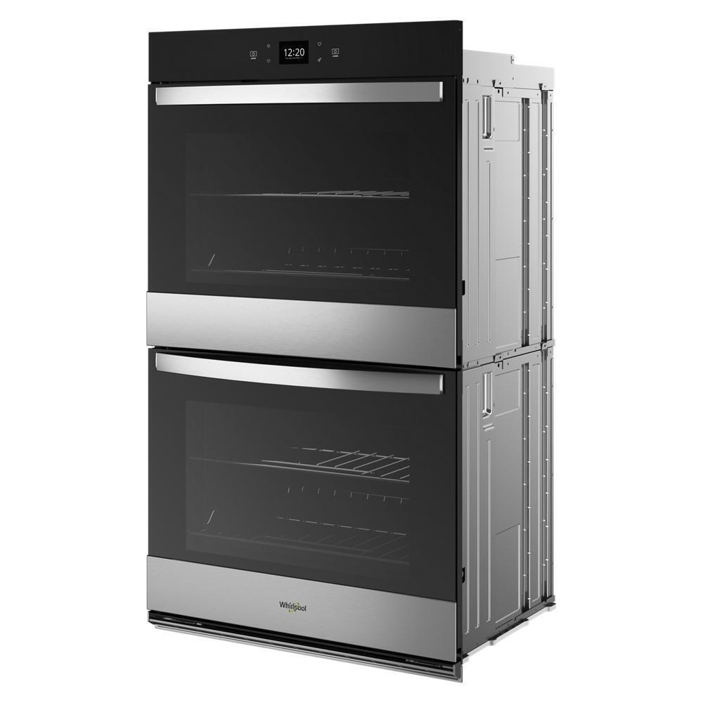 8.6 Total Cu. Ft. Double Wall Oven with Air Fry When Connected