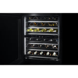 NOIR™ 24" Built-In Undercounter Wine Cellar - RIght Swing