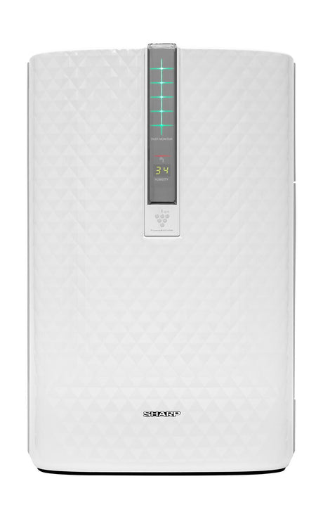 Sharp Plasmacluster Ion Air Purifier with True HEPA + Humidifier for Medium Rooms