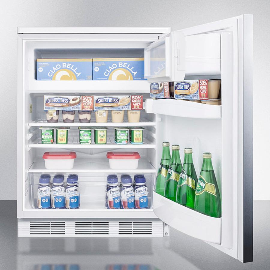 24" Wide Refrigerator-freezer