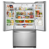 33-inch Wide French Door Refrigerator - 22 cu. ft.