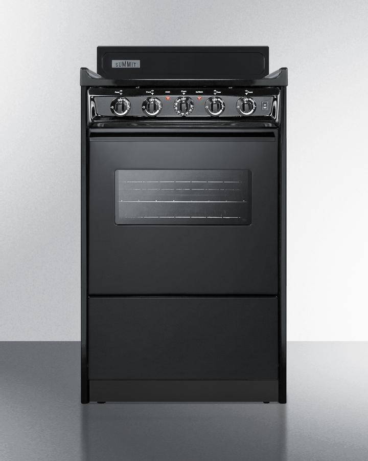 20" Wide Electric Coil Range