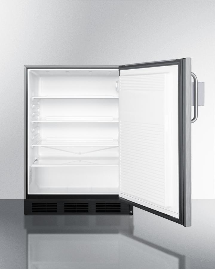 24" Wide Outdoor All-refrigerator, With Speed Rail