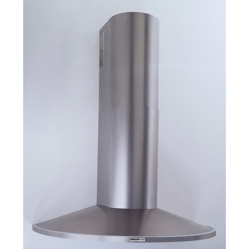 35-7/16" (90cm) Stainless Steel Chimney Hood, 370 CFM Internal Blower