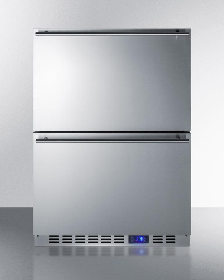 24" Wide Built-in 2-drawer All-freezer