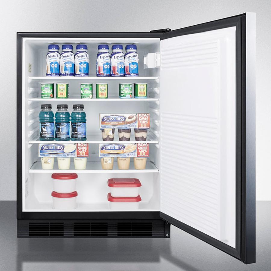 24" Wide All-refrigerator, ADA Compliant