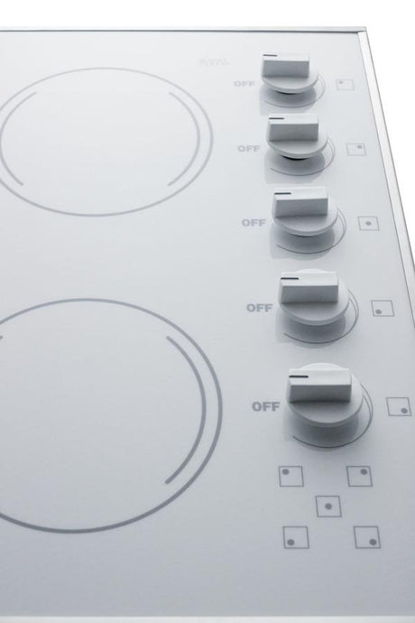 27" Wide 230v 5-burner Radiant Cooktop