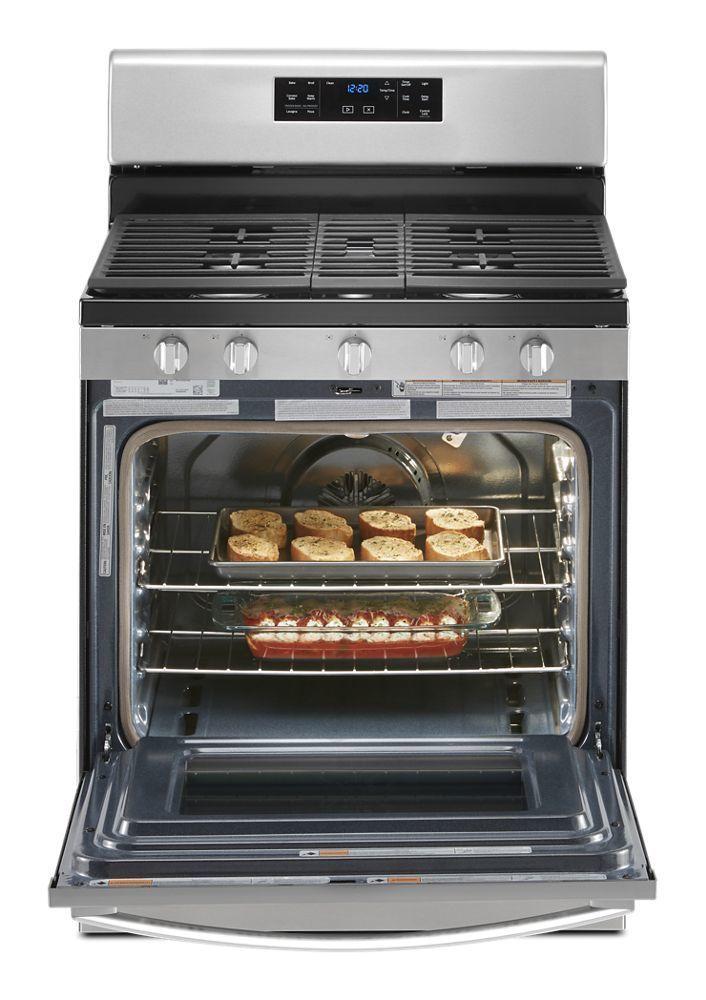 5.0 cu. ft. gas convection oven with fan convection cooking