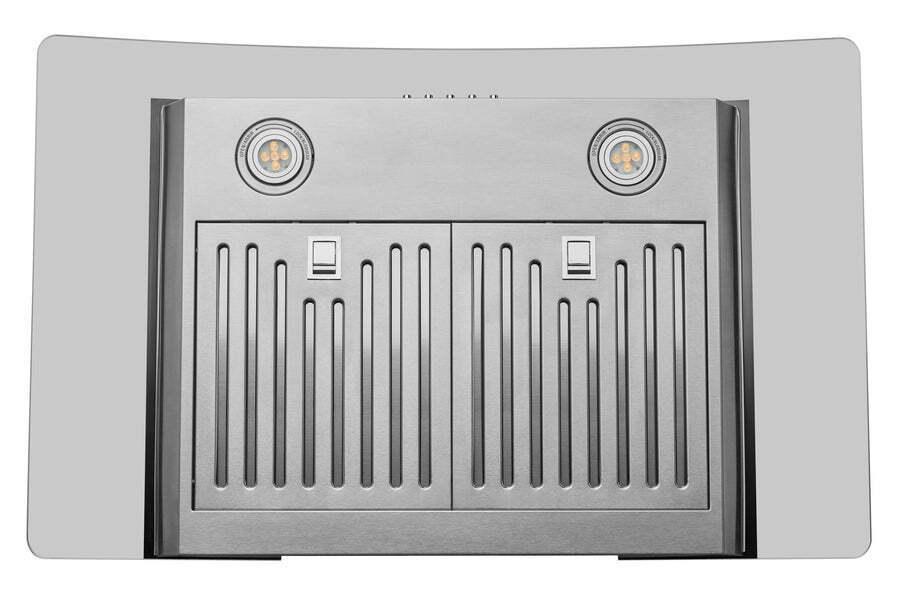 Hauslane  Chef 30-in Convertible Stainless Steel Wall-Mounted Range Hood