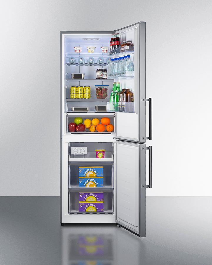 24" Wide Bottom Freezer Refrigerator