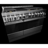 NOIR™ 48" Gas Professional-Style Range with Grill