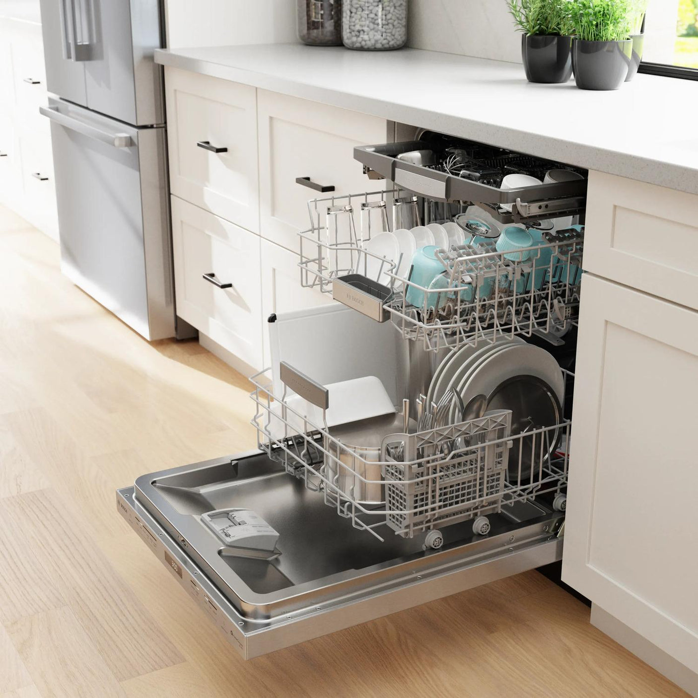 800 Series Dishwasher 24" Stainless Steel Anti-fingerprint