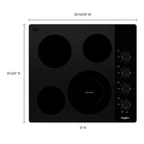 24-inch Compact Electric Ceramic Glass Cooktop