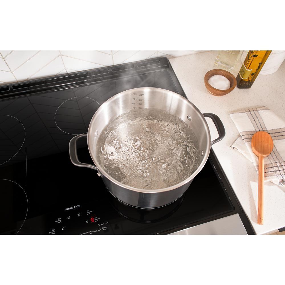 30-inch Induction Range with No Preheat Air Fry