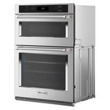 KitchenAid® 30" Combination Microwave Wall Ovens with Air Fry Mode.