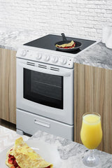 24" Wide Electric Smooth-top Range