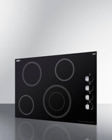 30" Wide 208-240v 4-burner Radiant Cooktop