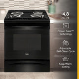 4.8 Cu. Ft. Whirlpool® Electric Range with Frozen Bake™ Technology