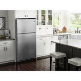 33-Inch Wide Top Freezer Refrigerator with PowerCold® Feature- 21 Cu. Ft.