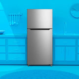 Element 14.2 cu. ft. Top Freezer Refrigerator - Stainless Steel