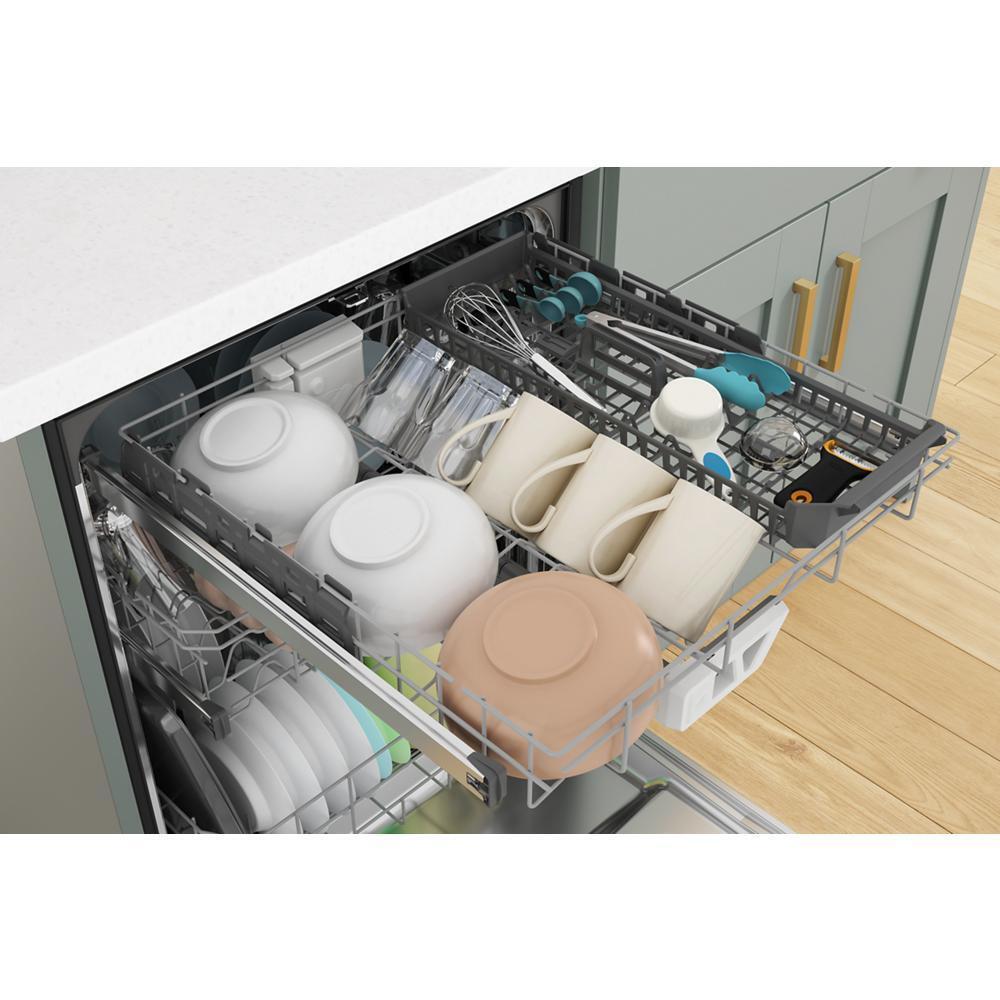 Fingerprint Resistant Dishwasher with 3rd Rack & Large Capacity