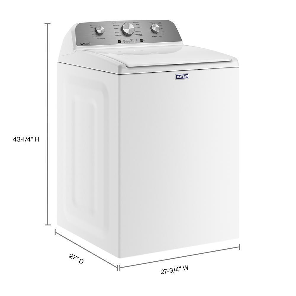 Top Load Washer with Deep Fill - 4.5 cu. ft.