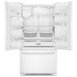 36- Inch Wide French Door Refrigerator with PowerCold® Feature - 25 Cu. Ft.