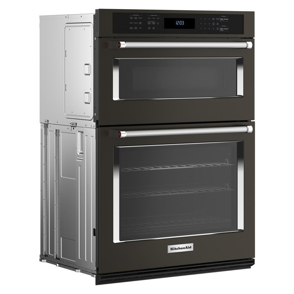 KitchenAid® 27" Combination Microwave Wall Ovens with Air Fry Mode.