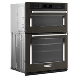 KitchenAid® 30" Combination Microwave Wall Ovens with Air Fry Mode.