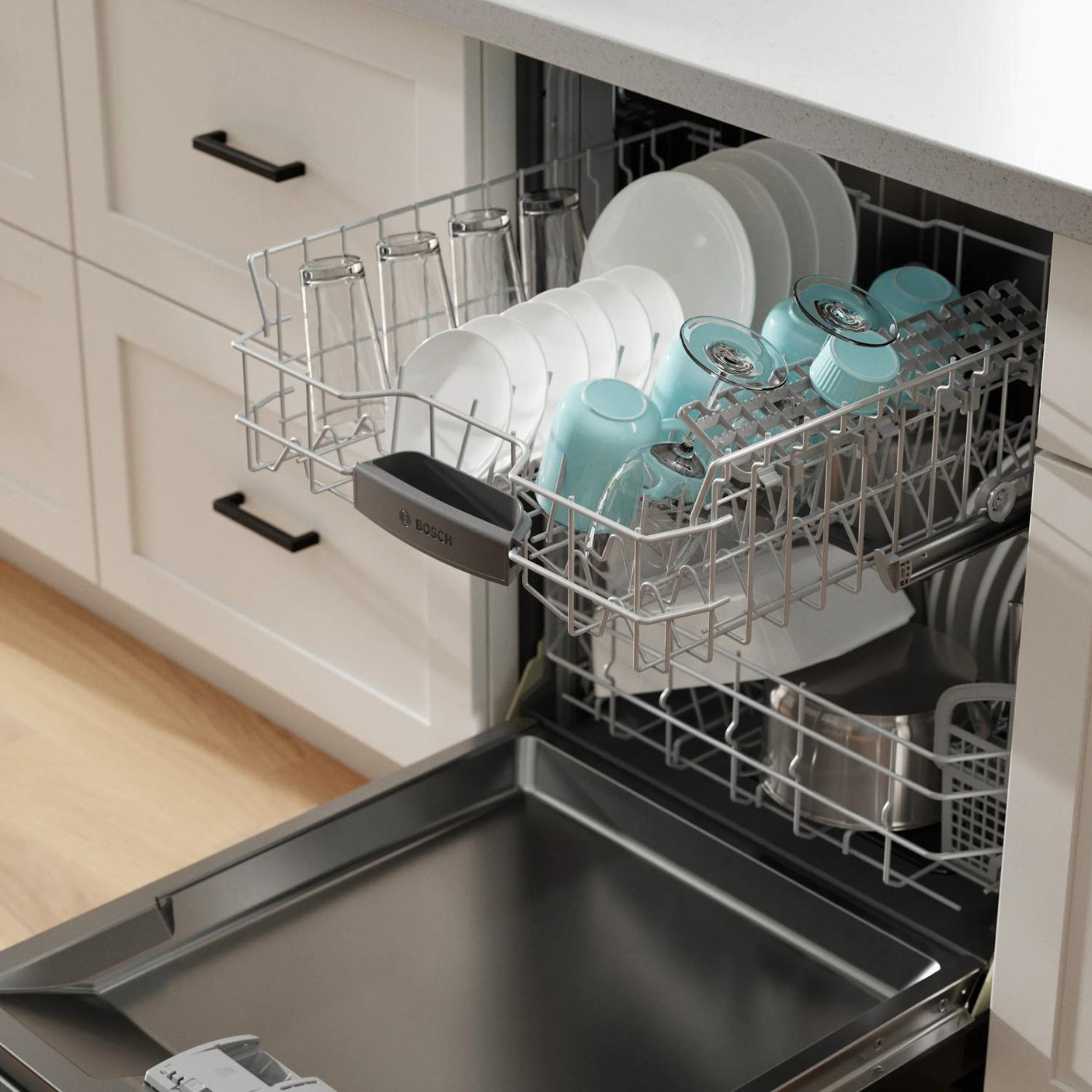 100 Plus Dishwasher 24" Black