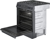 800 Series Gas Slide-in Range 30" Black Stainless Steel