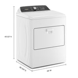 7.0 Cu. Ft. Top Load Electric Moisture Sensing Dryer