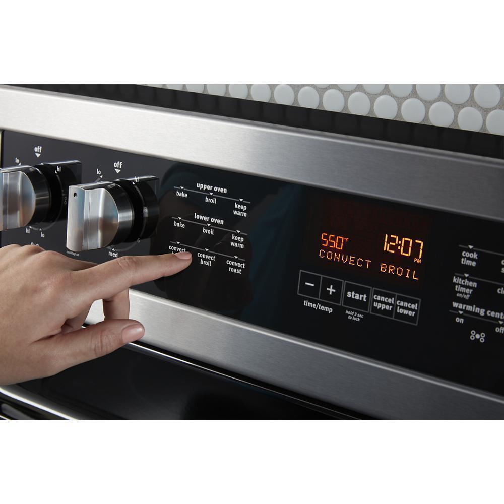 30-Inch Wide Double Oven Electric Range With True Convection - 6.7 Cu. Ft.