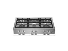 36 Gas Rangetop 6 burners Stainless Steel