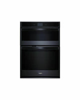 6.4 cu. ft. Smart Combination Wall Oven with Touchscreen - Black